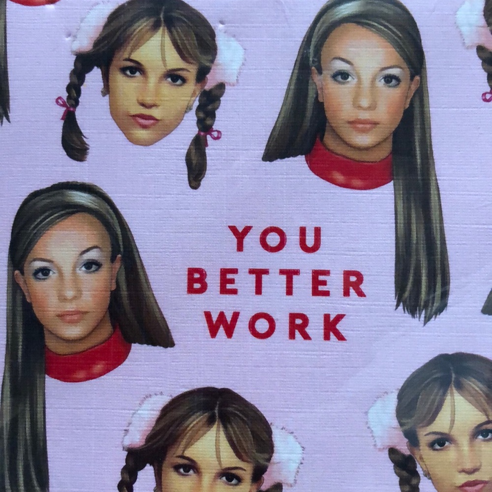 • britney spears “you better work” journal
